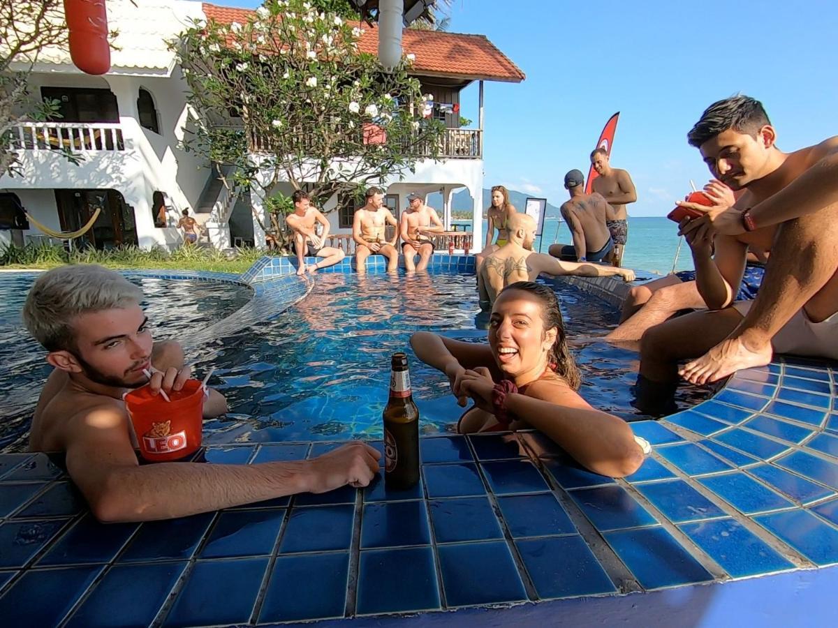Asia Blue - Beach Hostel Hacienda Ко Панган Екстериор снимка