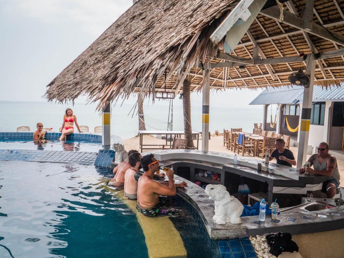 Asia Blue - Beach Hostel Hacienda Ко Панган Екстериор снимка